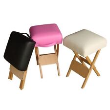 Portable massage stool folding chair tattoo dog grooming beauty salon PINK