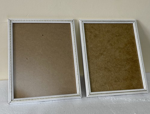 White gold picture frames - gold,