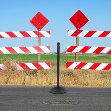  Outdoor Restaurant Barriers Panels Safety Barricade Stanchion Posts