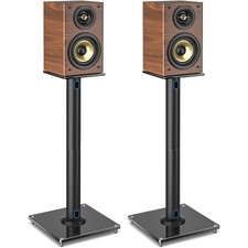 Sturdy Black Speaker Stands