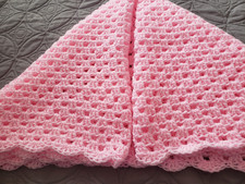 baby pink  hand crochet baby