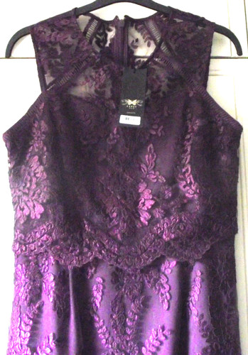 Lipsy vip purple - purple, lace