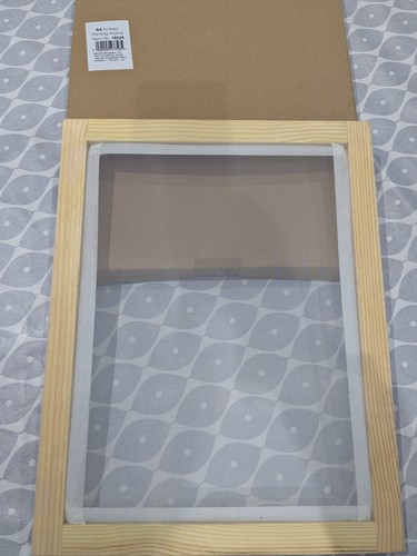Screen printing frame - a4,