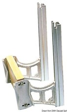 Outboard Engine Bracket - Aluminium & Wood Osculati 47.376.00 Fits Hunter Sonata