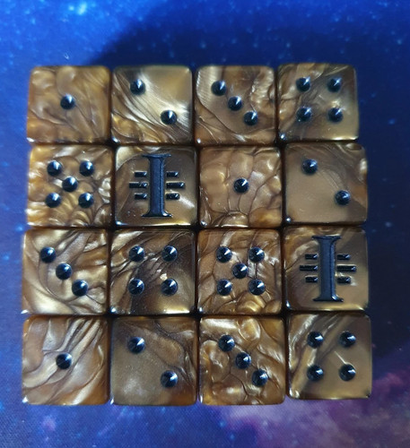 Imperial agents dice set - agents,