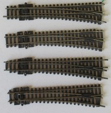 Peco N-gauge Right-hand points x 4