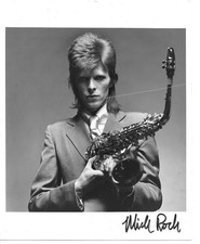 David Bowie Sax Portrait by