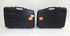 SMALL KRAUSER RH LH SIDE HARD LUGGAGE CASE TRUNK BLACK BMW DUCATI GUZZI BENELLI