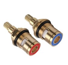 2x Bath 1/2" Tap Valve