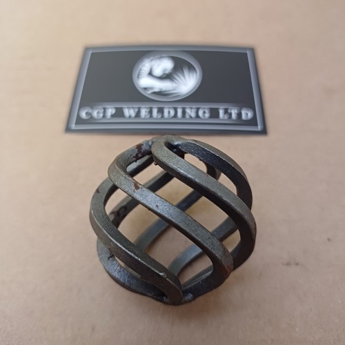 50mm wrought iron - 50mm, spherical