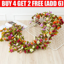 8Ft Artificial Flower Silk