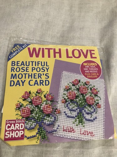 Cross stitch card - stitch,