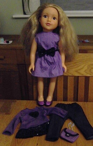 Designafriend doll and - 18",