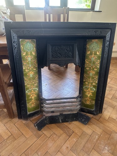 Antique art nouveau cast iron - antique,