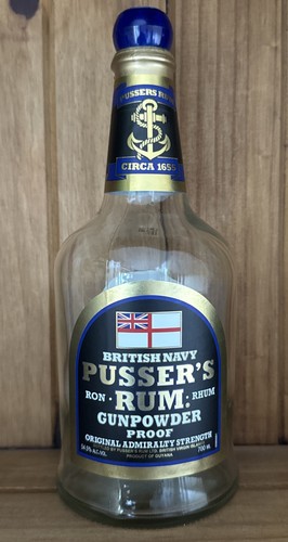 Pussers rum gunpowder proof - rum,