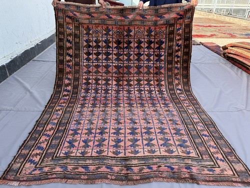 Antique afghan baluchi area - antique,