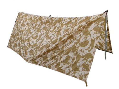 Tarpaulin british army shelter - british,