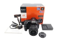 Sony Alpha A57 Camera DSLR 16.1MP with 18-55mm, Shutter Count 13258, REFURBISHED
