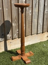 Beautiful Vintage Turned Oak