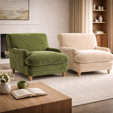 Martha Snuggle Chair Chenille