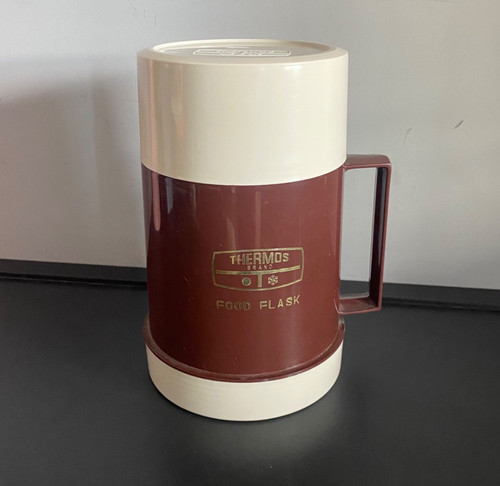 Thermos flask food - food, vintage
