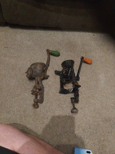 Vintage coffee grinder - vintage, and