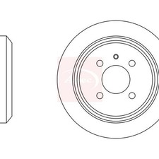 APEC Brake Disc DSK553