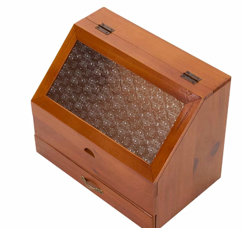 Wooden compartment storage - wooden,