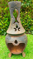 Solid Cast Iron Chiminea Patio