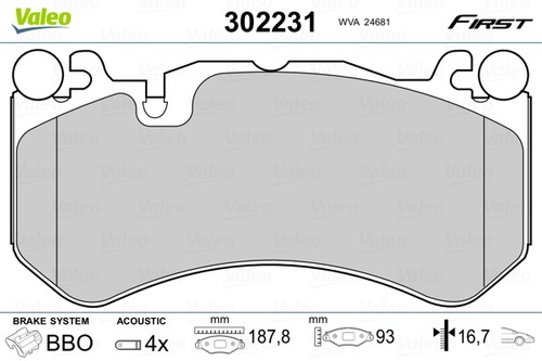 Front valeo 302231 - valeo-oe,