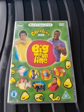 Cbeebies BBC Big Fun Time DVD Brand New & Sealed Rare