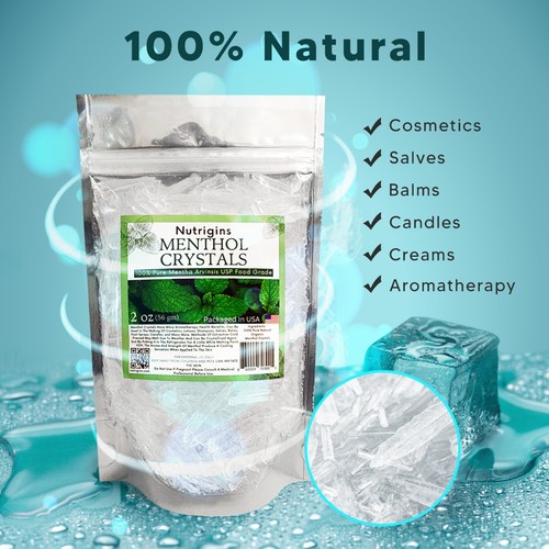 Nutrigins menthol crystal oz - 2,
