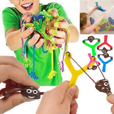 Stretchy Sticky Hands Children Toy / Children Smiley Poop Slingshot Funny.