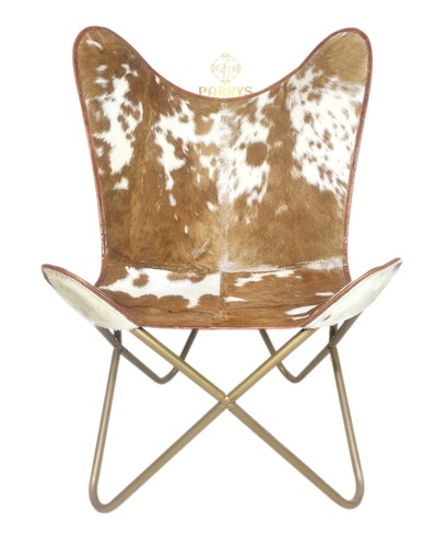 Butterfly chair leather arm - butterfly,