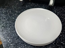 MAXWELL WILLIAMS WHITE BASICS DIAMONDS SIDE PLATES X 4