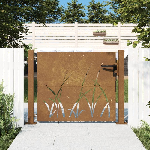 Garden gate 100x75 - cm, corten