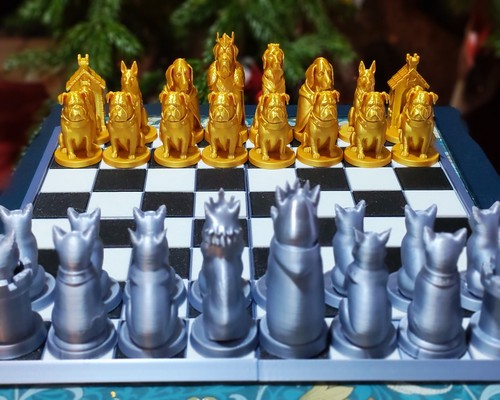 Knight style cats - and, dogs