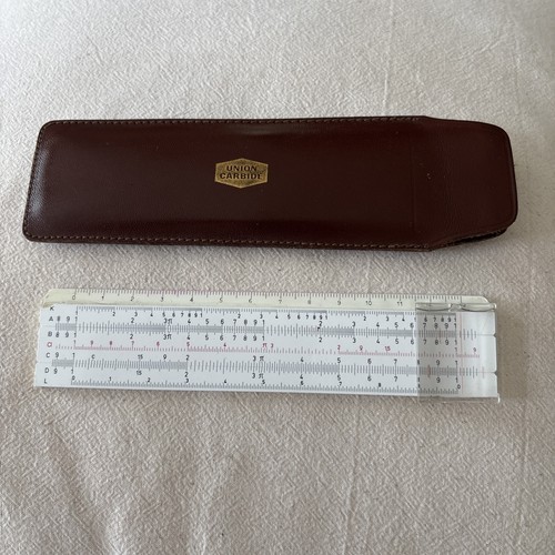 Vintage union carbide slide - vintage,