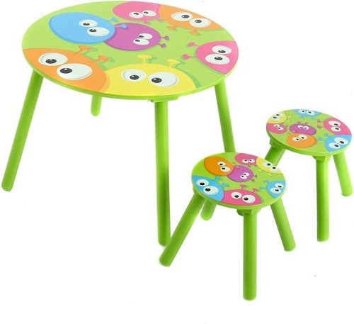 Kids wooden table chairs set - chairs,