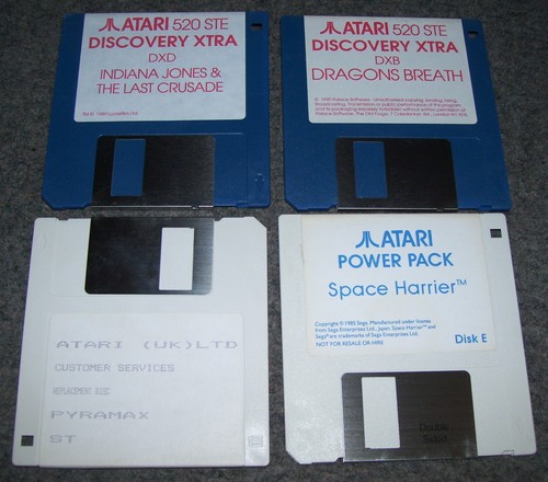 Atari 520 1040 ste computer - 1040,