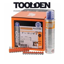 Spit 057552 HC6-22 800P/45P/65P Pulsa Pins 22mm + 1 Fuel Cell (Pack of 500)