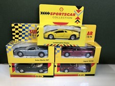 X5 Maisto Aston Martin DB7 Jaguar E Type Lamborghini Diablo (Damaged Boxes)