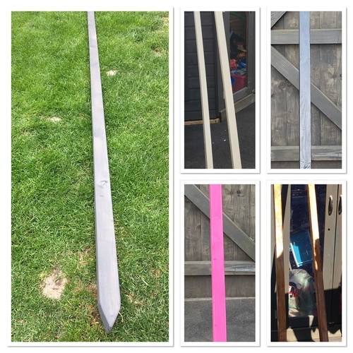 Washing clothes line prop - line,