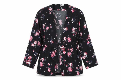 Divided womens kimono - divided,