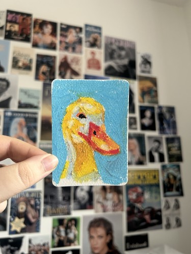 Aceo original oil - original,
