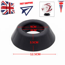 UK Black Plastic Ball Holder Display Stand - Basketball Football Soccer Rugby