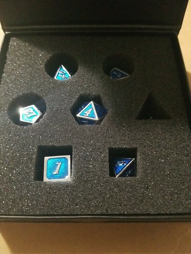 Polyhedral metal 7pc - polyhedral,