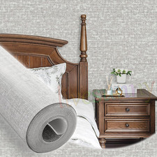 Plain Grey Textured Wallpaper