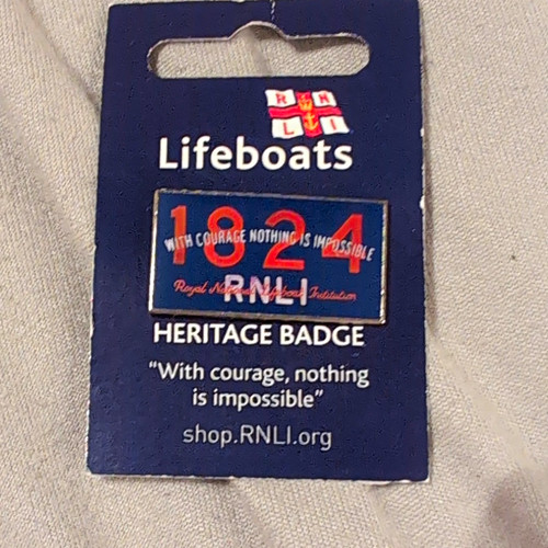 Rnli lifeboat badge heritage - rnli,