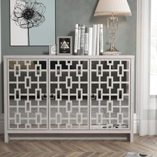 Modern Mirrored Sideboard